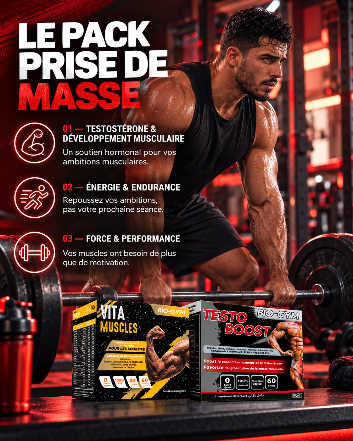 Pack Prise de Masse