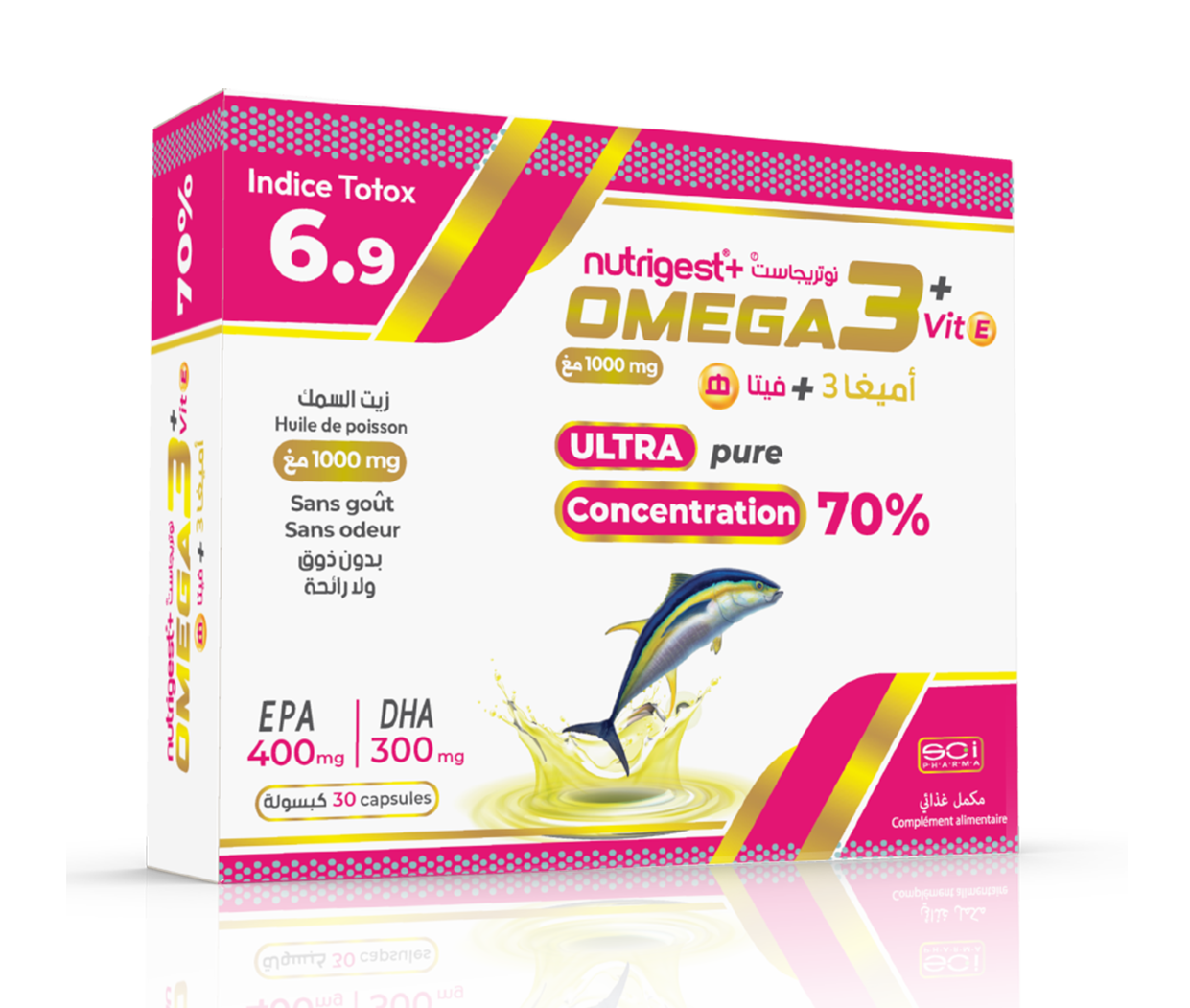 Nutrigest+ Oméga 3 70%