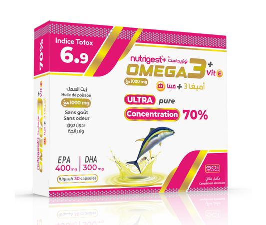 Nutrigest+ Oméga 3 70%